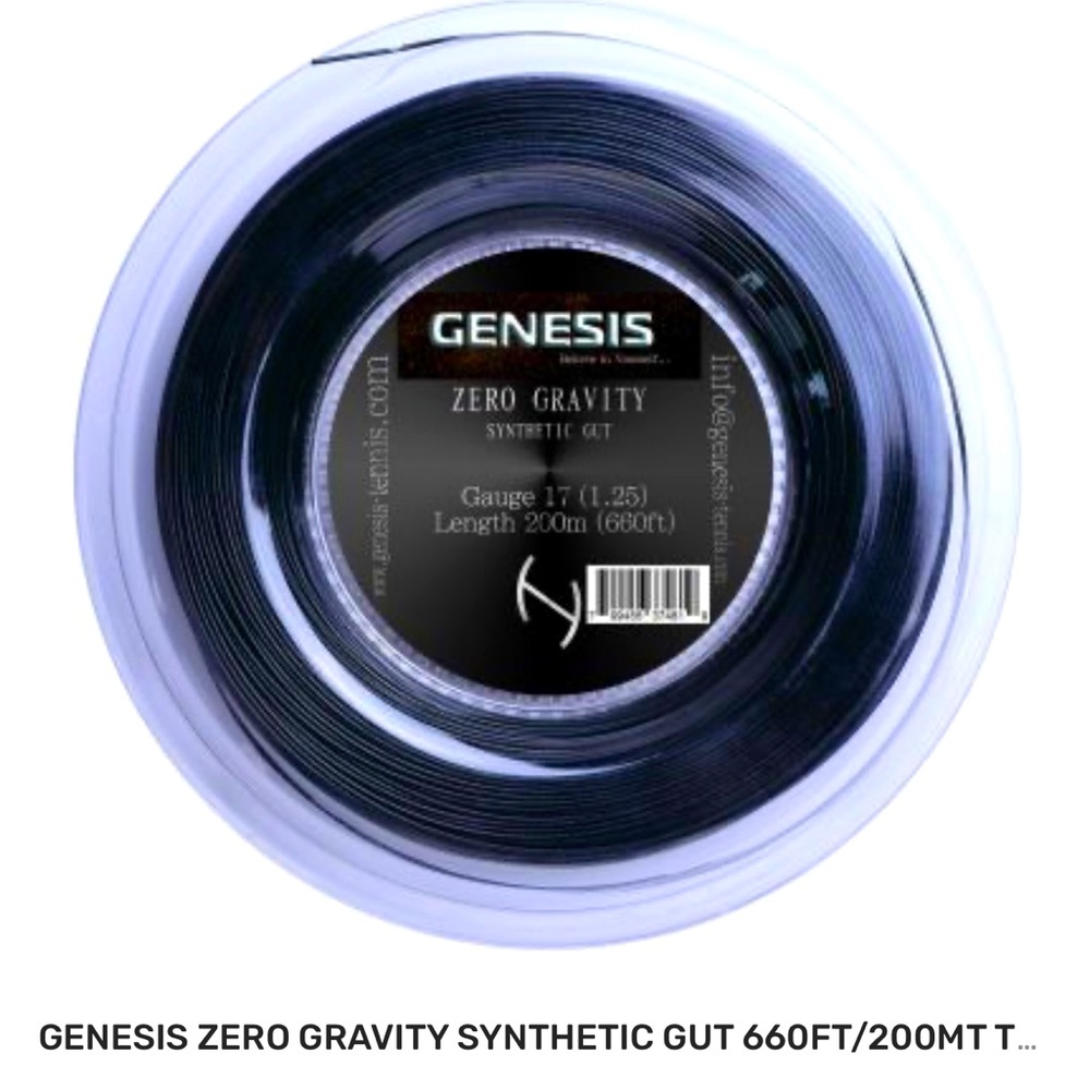 Tennis String Reel by Genesis - Zero Gravity !!!!